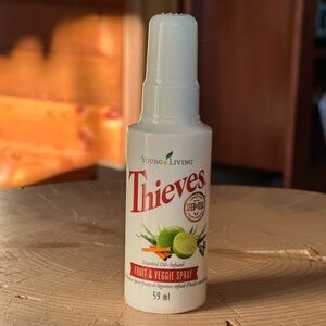 Thieves fruit and veggie spray by Young Living